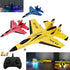 SU35 RC Plane with LED Lights - 2.4G Remote Control Glider - Foam Aircraft Model for Children