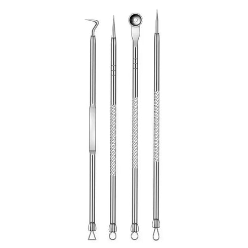 4–11 Piece Ingrown Hair and Blackhead Removal Tool Set – Professional Acne Extractor Needles and Pore Cleansing Kit for Deep Facial Skin Care