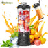 Portable Electric Fruit Juicer, 600ml with 4000mAh- USB Rechargeable