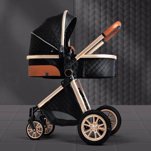 Lightweight and Foldable Baby Stroller with Durable Aluminum Alloy Frame