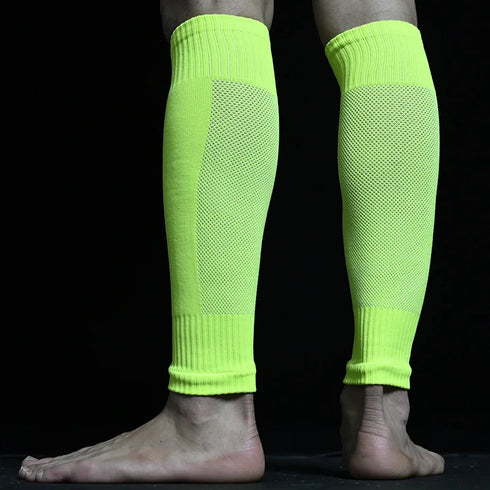 Professional Football Socks with Shin Pad Coverage – Knee-High Sports Performance