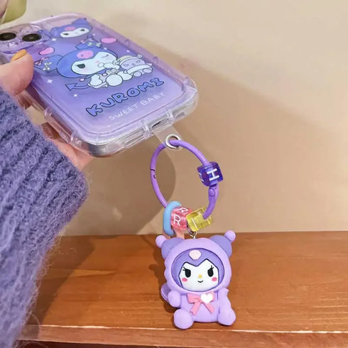 Cartoon Animal Anime TPU Phone Case – Anti-Scratch, Dustproof, Shock-Absorbing Protective Cover for iPhone and Smartphones