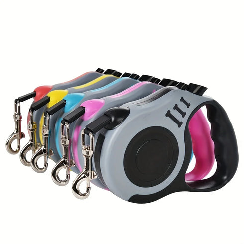 Retractable Pet Leash for Small & Large Dogs - Personalized Harness - Dog Accessories