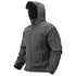 Men’s Hooded Thermal Fleece Jacket – Windproof Full-Zip Outdoor Coat with Multi-Pocket Design for Hiking, Camping & Work