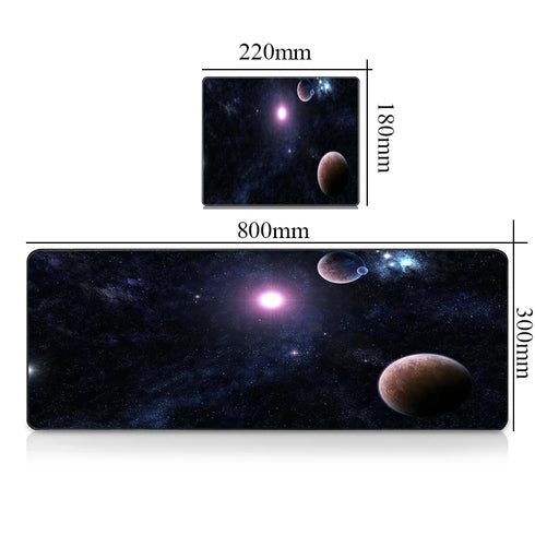 Galaxy Gaming Mouse Pad-Large Keyboard Mat-XXL Desk Mats
