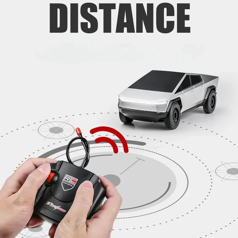 Explosive Cyberpickup Electric Car - Cool Tesla RC Toy for Kids - Remote Control Car Toy