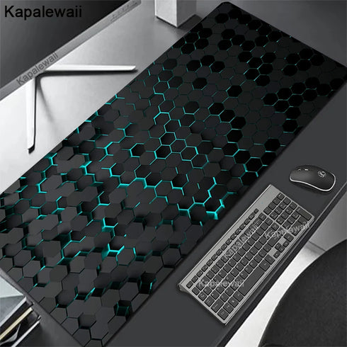 Geometric Gaming Mousepads-XXL Large Desk Mat-Keyboard Mats
