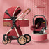 Lightweight and Foldable Baby Stroller with Durable Aluminum Alloy Frame