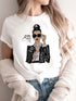 Fashion Style Short Sleeve Women's Tshirt-Maycaur Printed Shirts