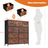 9-Drawer Fabric Drawer Wardrobe - Steel Frame Bedroom Closet for Clothes Storage & Display