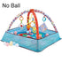 Soft Baby Play Gym with Interactive Hanging Toys – 80x80x50CM
