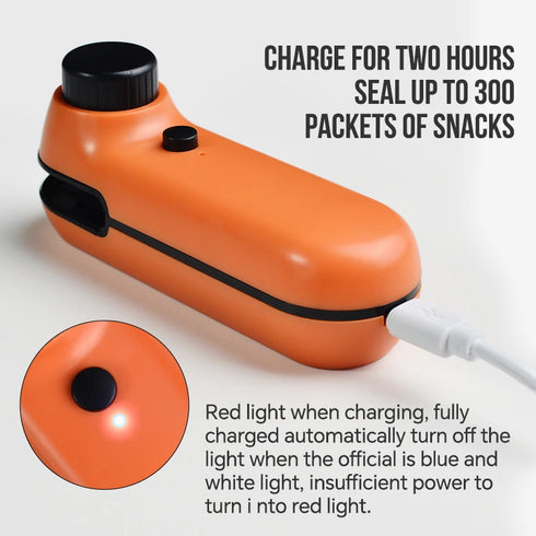 Mini Portable sealing machine -rechargeable plastic sealing machine