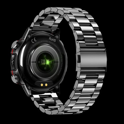 Smartwatch ECG+PPG Fitness Tracker Health Monitoring- Waterproof Voice Assistant