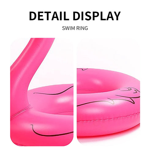 Flamingo Inflatable Swimming Ring-Swimming Circle Pool Toy-Floating Ring Pool