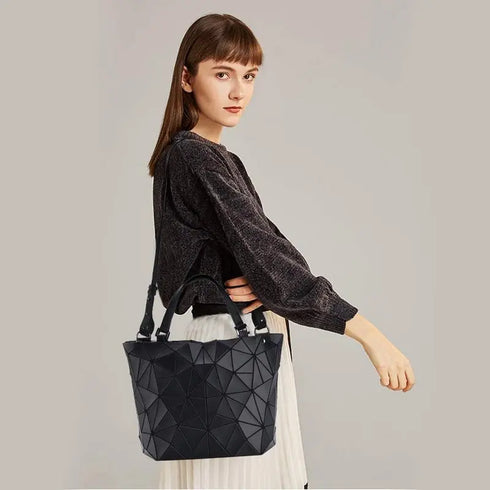 Fashion Geometric Women's Designer Bag - Crossbody Tote Bucket