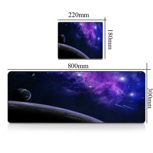Galaxy Gaming Mouse Pad-Large Keyboard Mat-XXL Desk Mats