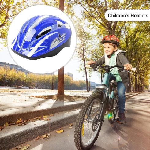 Kids Bicycle Helmet for Cycling and Roller Skates - Road MTB Riding Equipment for Children