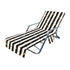 Fashion Beach Chair Towel Cover Towel Chair Cover Sunbathing Patio Chaise Pool