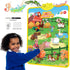 Interactive ABC Learning Poster for Kids – Educational Alphabet, Numbers, & Music Wall Chart for Toddlers & Preschoolers