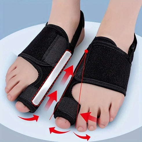 Toe Thumb Valgus Orthopedic Band – Adjustable Spring Support for Foot Alignment & Sport Safety