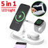 3 in 1 macsafe Magnetic Wireless Charger-Fast Charging Station-For iPhone/Apple Watch/Airpods Pro