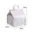 Home kitchen Foldable Aluminum Foil Delivery Bag Thermal Box Cake insulation bag Cooler Bag