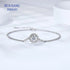1ct D Color Moissanite Bracelet – 925 Sterling Silver Jewelry for Women & Teen Girls