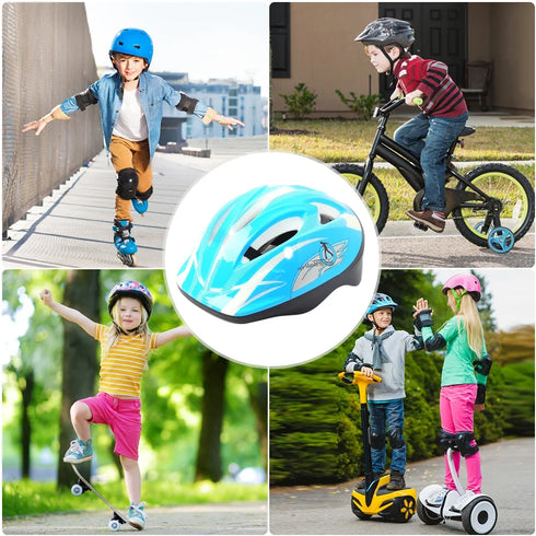 Kids Bicycle Helmet for Cycling and Roller Skates - Road MTB Riding Equipment for Children