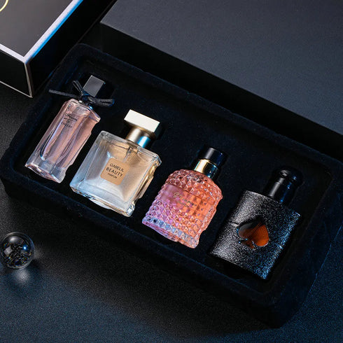 High Grade Fragrance EAU DU PARFUM - 4 Piece Set Unisex Perfume Gift Box