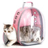 Cat Transparent Capsule Carrier Backpack Bubble Breathable Travel Carrier for Pets