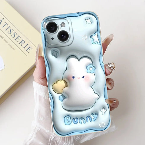 Jueeboy Protective Soft Silicone Phone Case – Cute and Artistic Designs for iPhone 14 Series