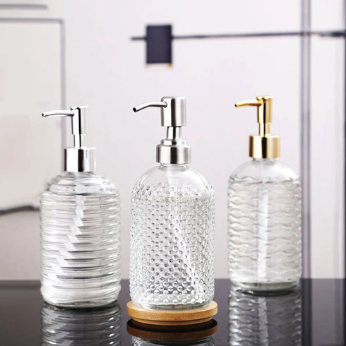 Versatile Refillable Resin Soap Dispenser for Handwash, Shampoo, and More