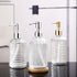 Versatile Refillable Resin Soap Dispenser for Handwash, Shampoo, and More