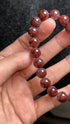 Natural Auralite 23 Crystal Bracelet - 9.2mm Round Gemstone Beads Jewelry for Women & Men