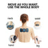 EMS Cervical Spine Neck Massager with Mini Stickers – 6-Mode Vibration Muscle Body Massager for Pain Relief