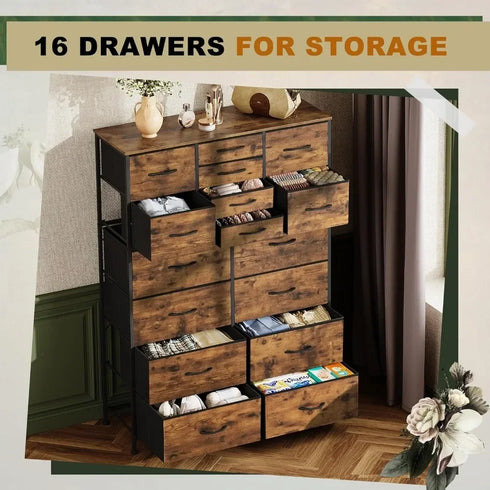 Wood Top Makeup Dressing Table with Storage for Bedroom and Hallway - Women's Furniture Closet