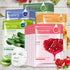 30pcs Natural Plant Extract Facial Sheet Mask Set – Moisturizing, Oil Control, Anti-Aging Skin Care Treatment