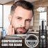 Beard Growth Kit Beard Hair Enhancer Growth Thickening Activator Serum Beard Oil, Beard Balm, Bamboo Brush Comb Beard Care Kit