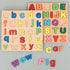Wooden Alphabet & Number Puzzle Board – Montessori Educational Game for Kids Ages 2+