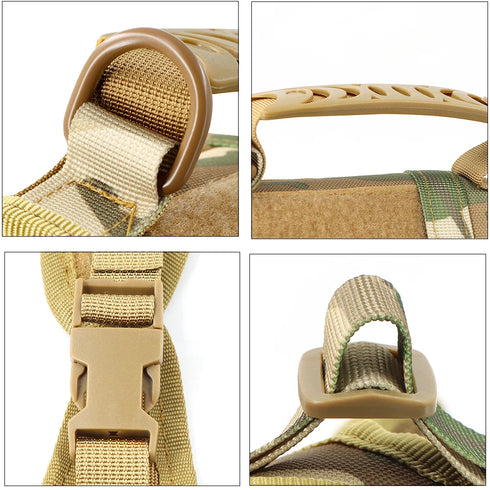 Tactical Cat Harness Vest Leash For Small Dog Adjustable Kitten K9 Vest With Patch For Military Service Dog Working Training