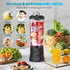 Portable Electric Fruit Juicer, 600ml with 4000mAh- USB Rechargeable