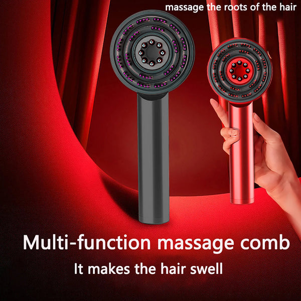 3 Modes Multi-Functional Infrared Electric Massage Comb | Massage, Nourish & Regrow