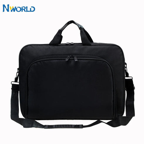 15.6 Inch Laptop Bag Nylon Shoulder Handbag Business Portable