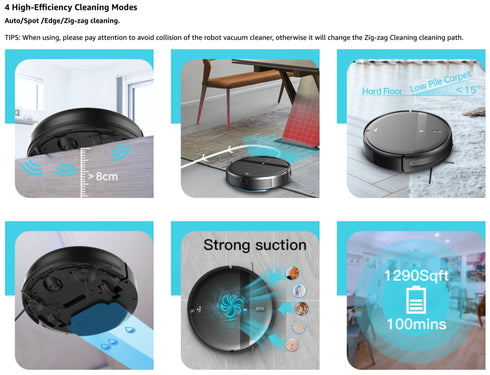 Robot Vacuum Cleaner Auto Charging