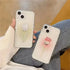 Transparent Tulip Floral Phone Case – Soft Silicone Shockproof Cover for iPhone 15, 14, 13, 12, 11, Pro Max, XS, XR, X, SE, 8, 7