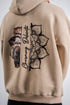 Street Style Oversize Hoodie – Unisex Hoodie with Artistic Baroque Print