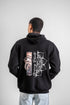 Street Style Oversize Hoodie – Unisex Hoodie with Artistic Baroque Print