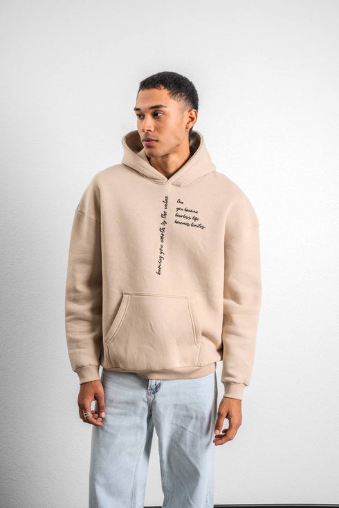 Unisex Oversize Hoodie with Artistic Print – Modern Streetwear Style