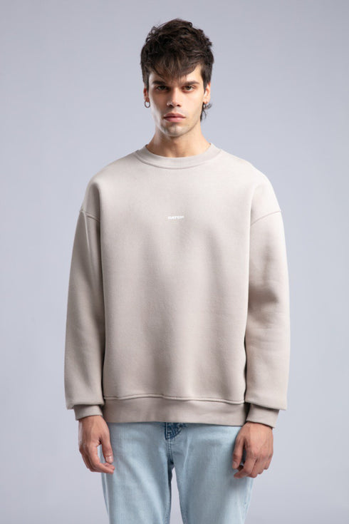 CATCH Oversized Unisex Sweatshirt – Minimal Streetwear Studio Collection