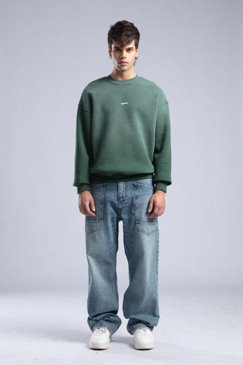 CATCH Oversized Unisex Sweatshirt – Minimal Streetwear Studio Collection